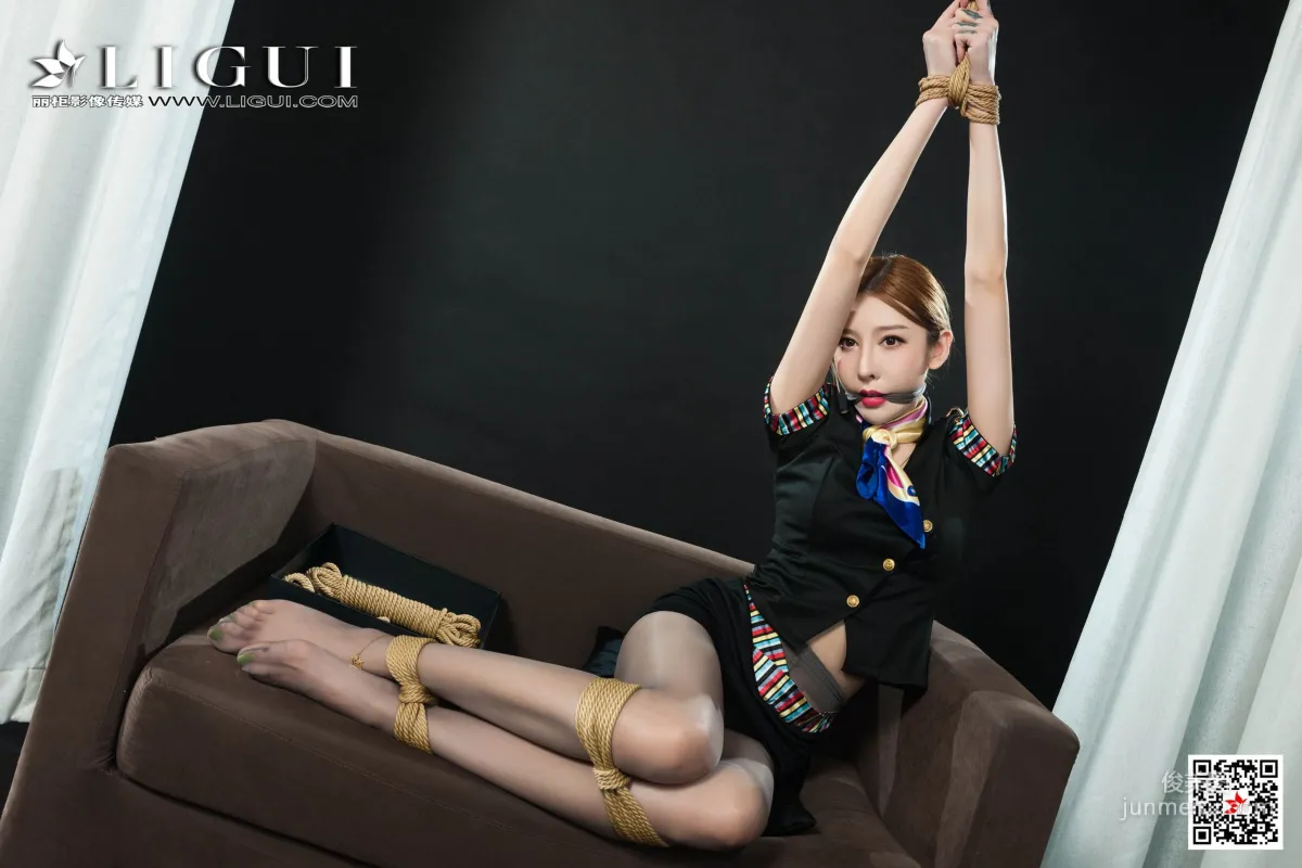 兔子《空姐捆綁繩藝》 [麗櫃美束Ligui] 寫真集 80