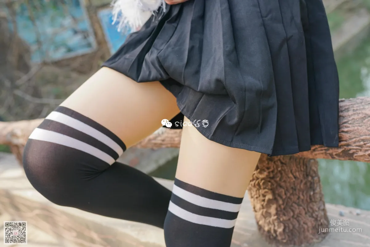 小月《害羞的學生襪》 [絲意SIEE] No.266 寫真集 29