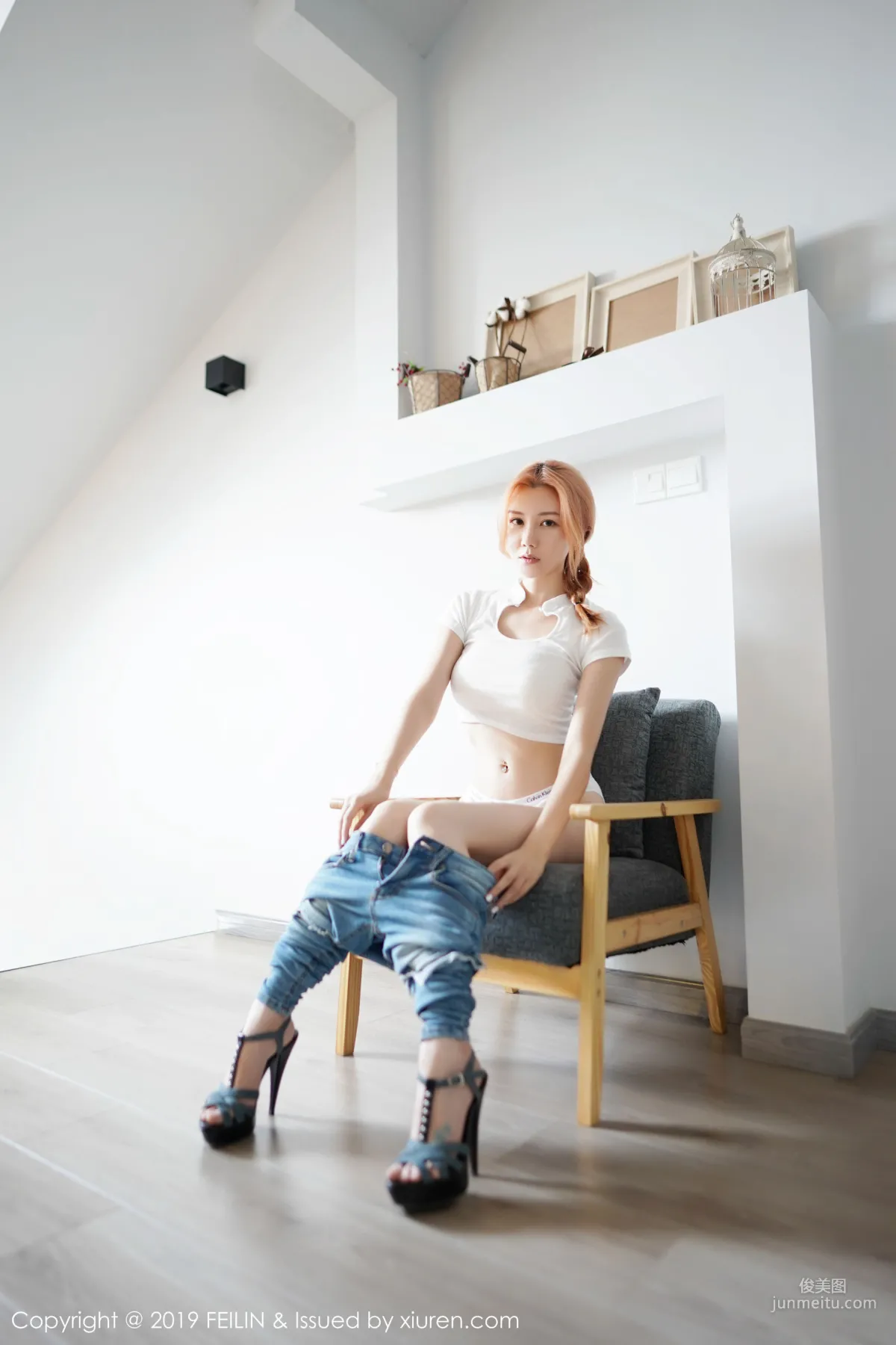 愛麗兒《健康色的肌膚與健美身材》 [嗲囡囡FEILIN] VOL.212 寫真集 23