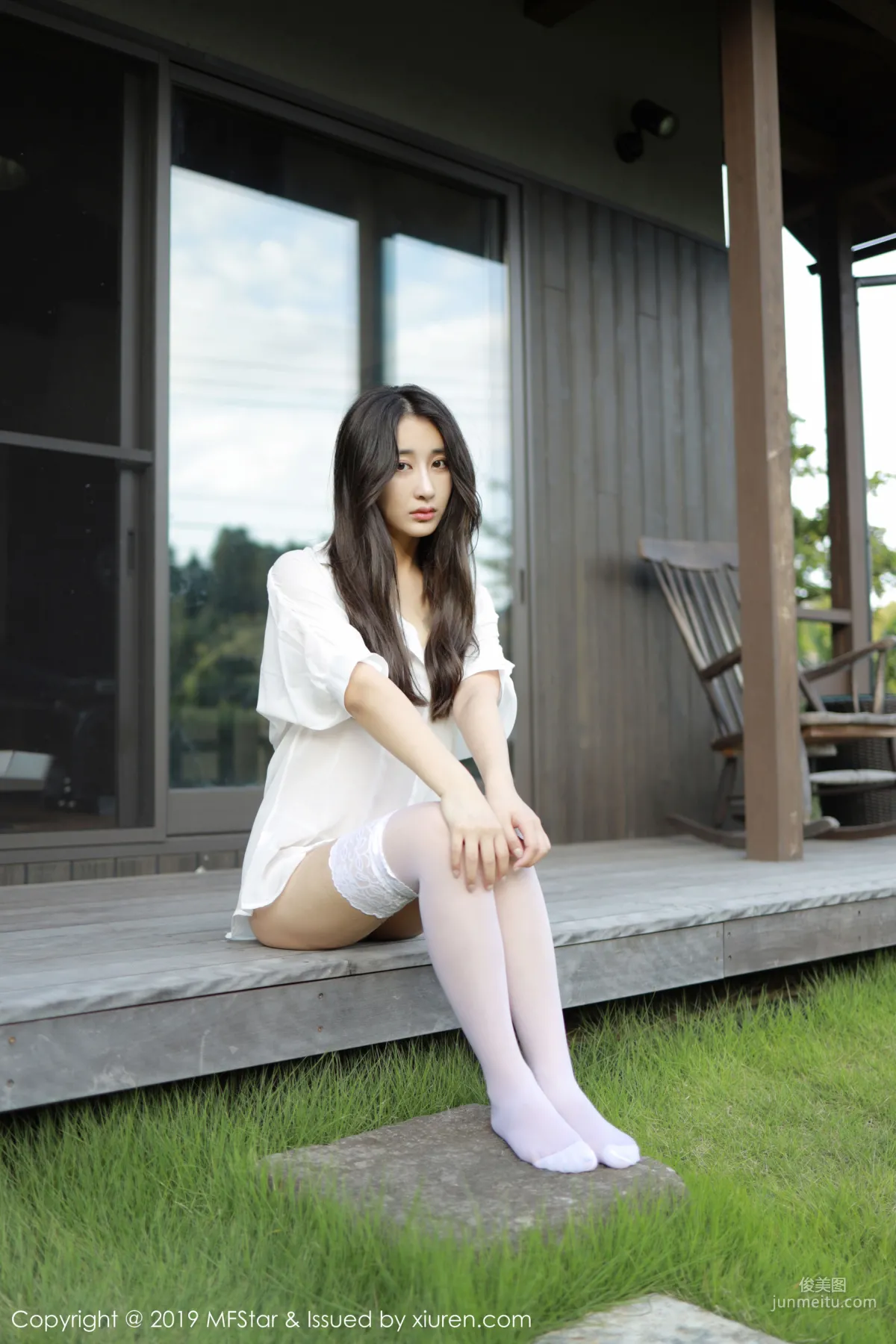 Betty林子欣《極品白襯衫女郎》 [模範學院MFStar] Vol.219 寫真集 41