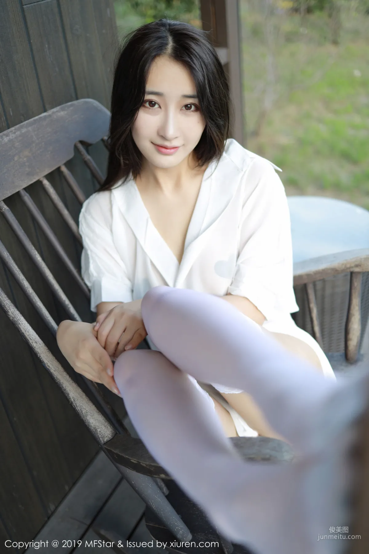 Betty林子欣《極品白襯衫女郎》 [模範學院MFStar] Vol.219 寫真集 51