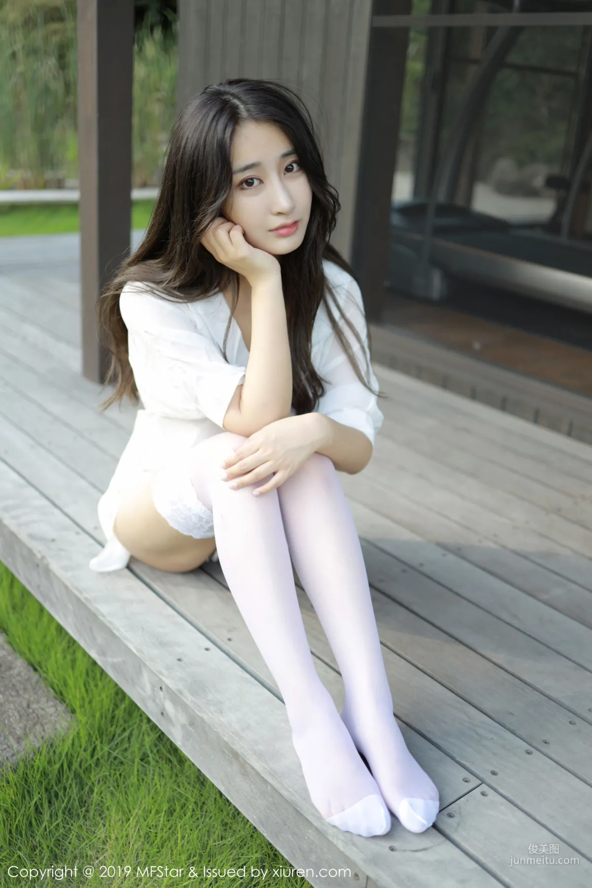 Betty林子欣《極品白襯衫女郎》 [模範學院MFStar] Vol.219 寫真集 34