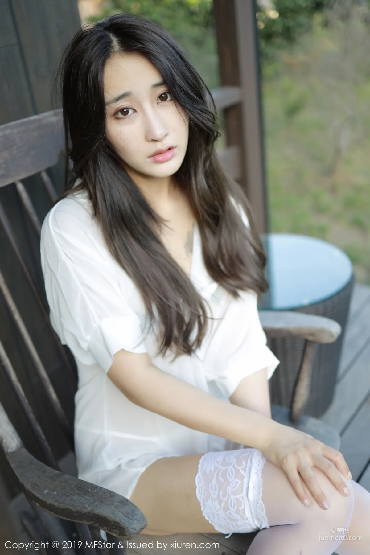 Betty林子欣《極品白襯衫女郎》 [模範學院MFStar] Vol.219 寫真集 52