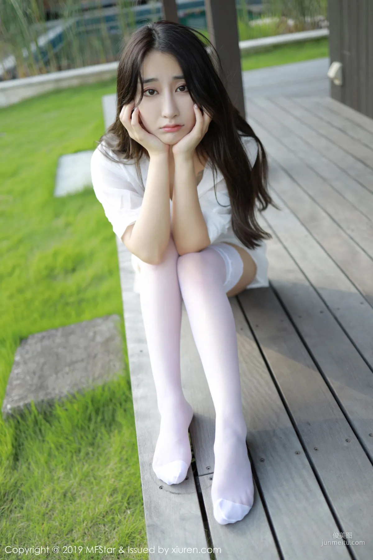 Betty林子欣《極品白襯衫女郎》 [模範學院MFStar] Vol.219 寫真集 33