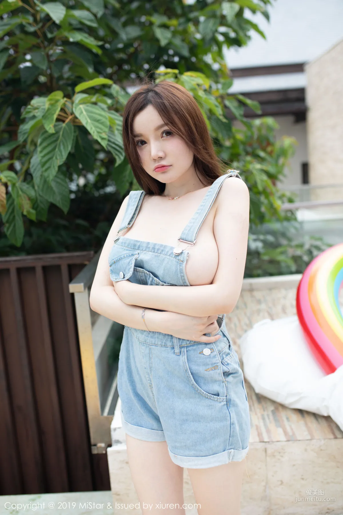 糯美子Mini《童顔巨乳的牛仔女仆》 [魅妍社MiStar] VOL.312 寫真集 5