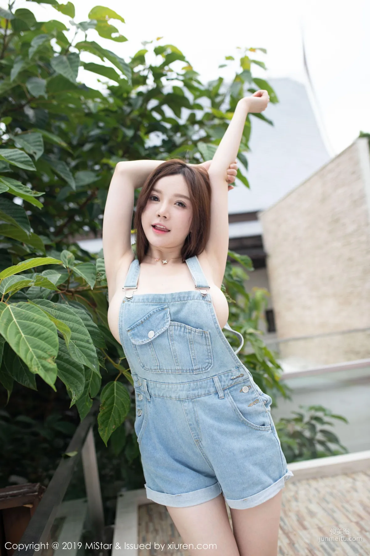 糯美子Mini《童顔巨乳的牛仔女仆》 [魅妍社MiStar] VOL.312 寫真集 11