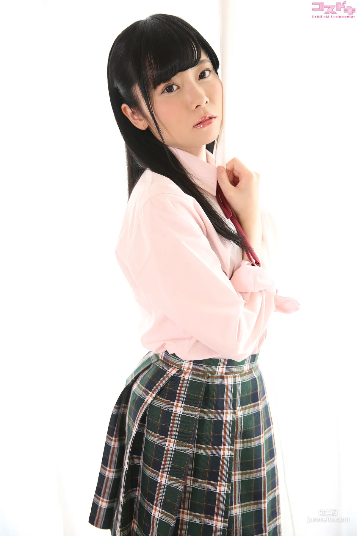 [Cosdoki] Tae Kurumi 胡桃たえ kurumitae_pic_seifuku1+2 寫真集 42