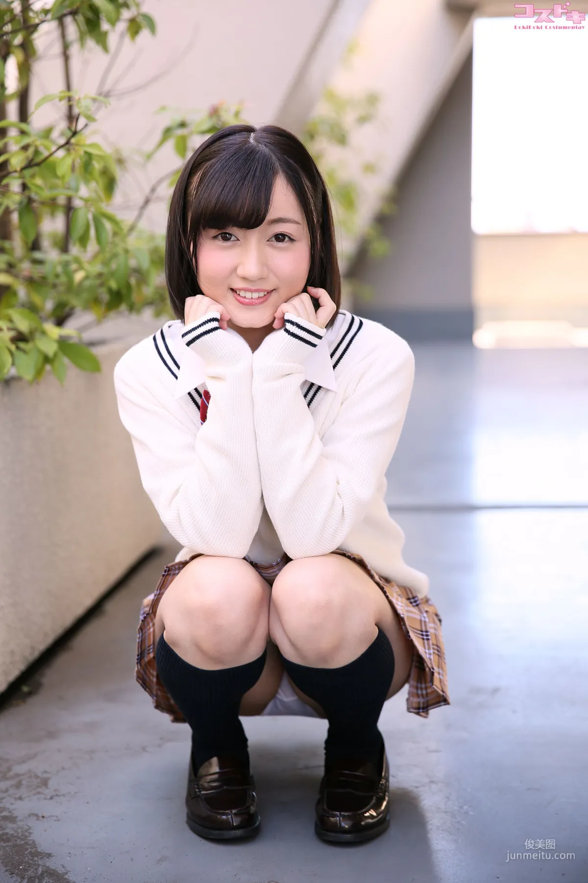 [Cosdoki] 桃井さくら momoisakura_pic_seifuku1 寫真集 3