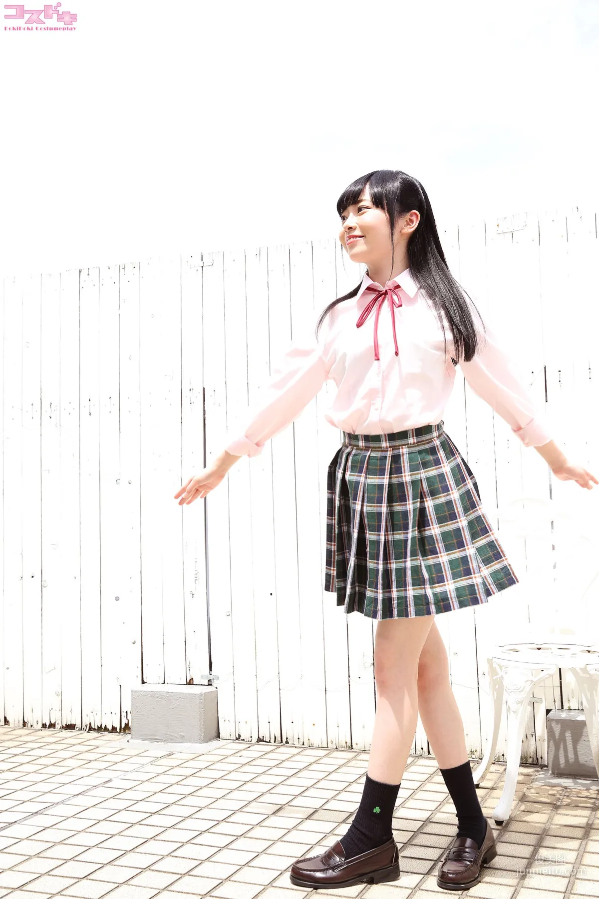[Cosdoki] Tae Kurumi 胡桃たえ kurumitae_pic_seifuku1+2 寫真集 17