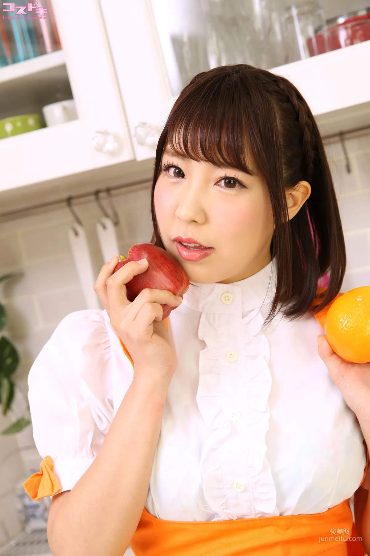 [Cosdoki] 森はるら Mori Harura moriharura_pic_maid1 寫真集 27