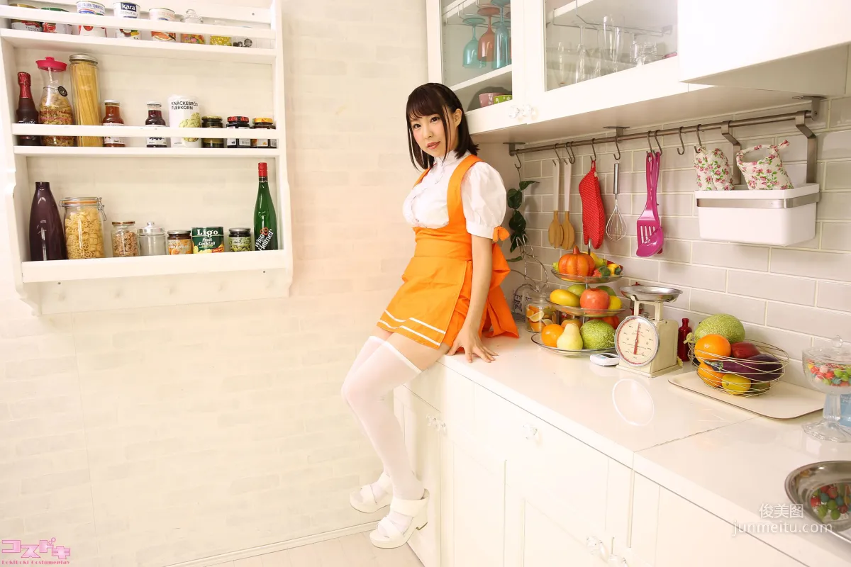 [Cosdoki] 森はるら Mori Harura moriharura_pic_maid1 寫真集 9