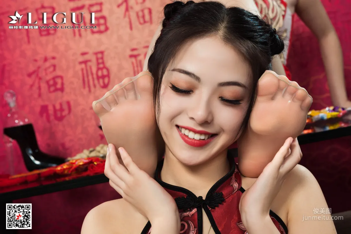 潘潘&安娜《旗袍姐妹花慶新年》 [麗櫃Ligui] 寫真集 71