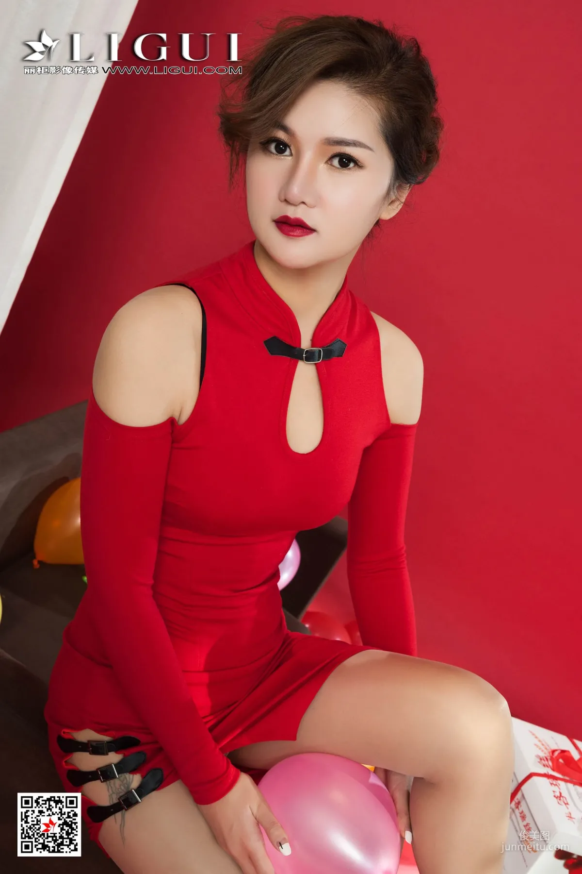 Model 文芮《旗袍繩藝》 [麗櫃美束Ligui] 寫真集 4