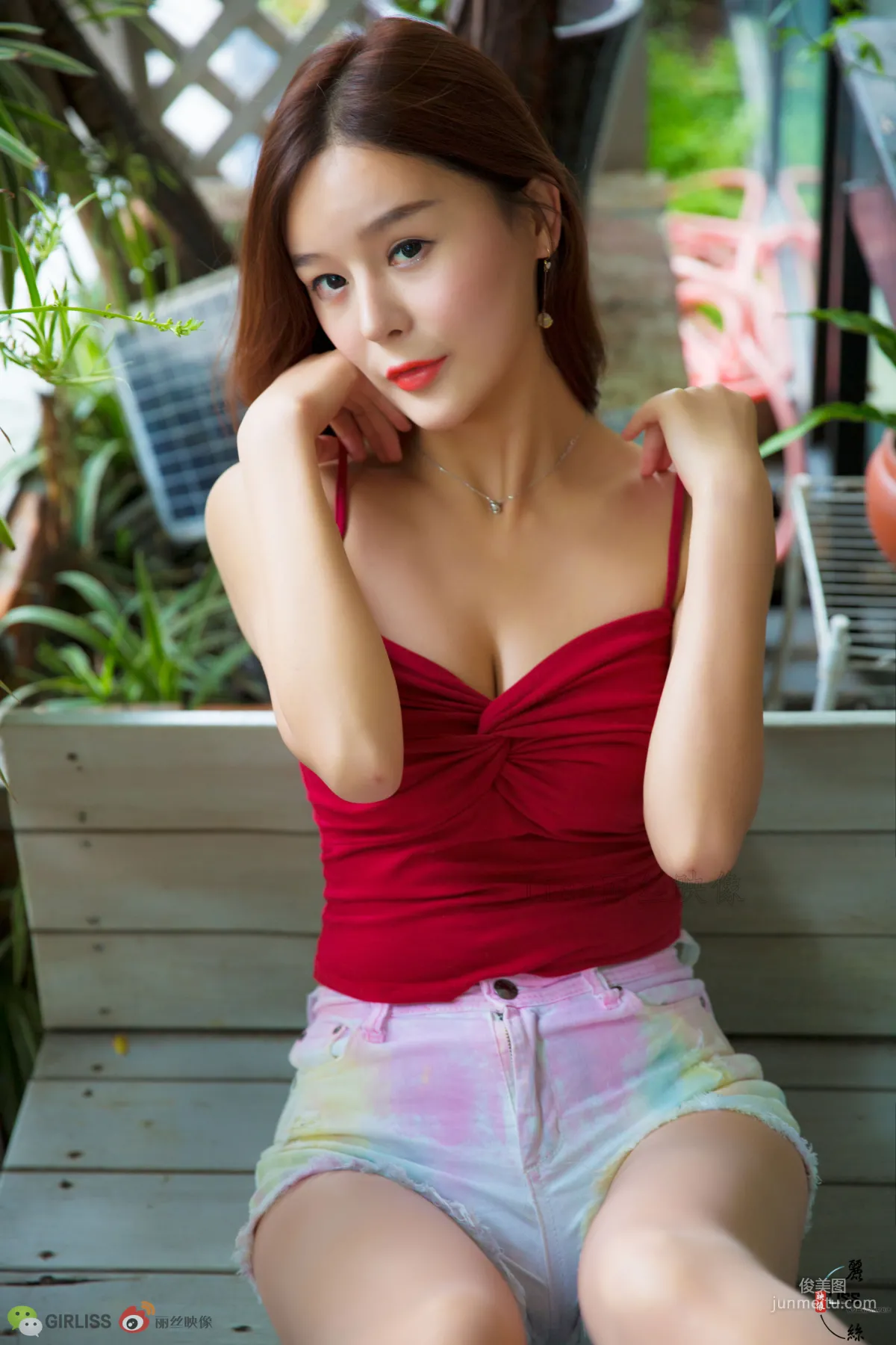 [丽丝映像LISS] 《梁冰的红螺旋与肉丝》 写真集42