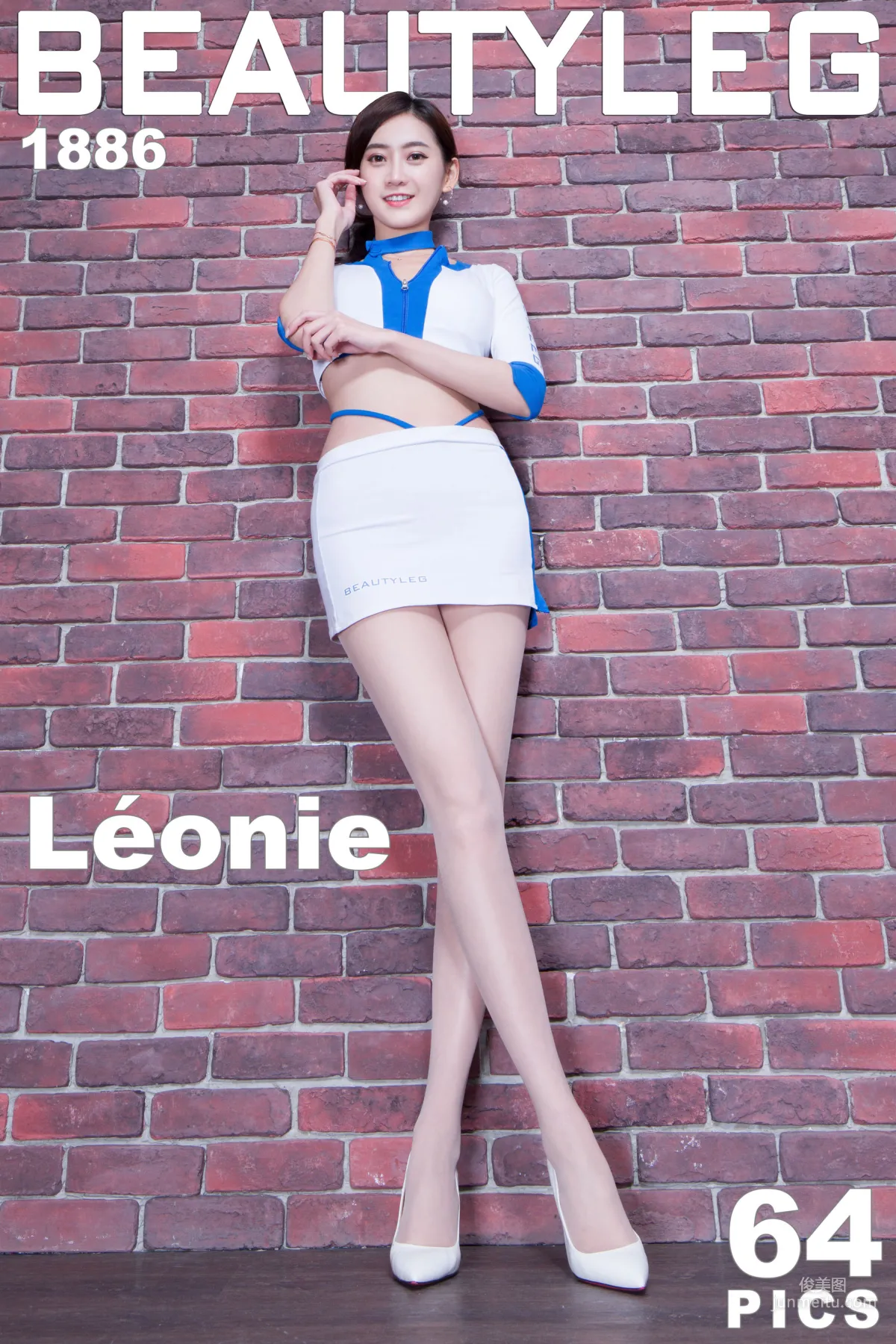 腿模Leonie《肉丝袜制服美腿》 [Beautyleg] No.1886 写真集1