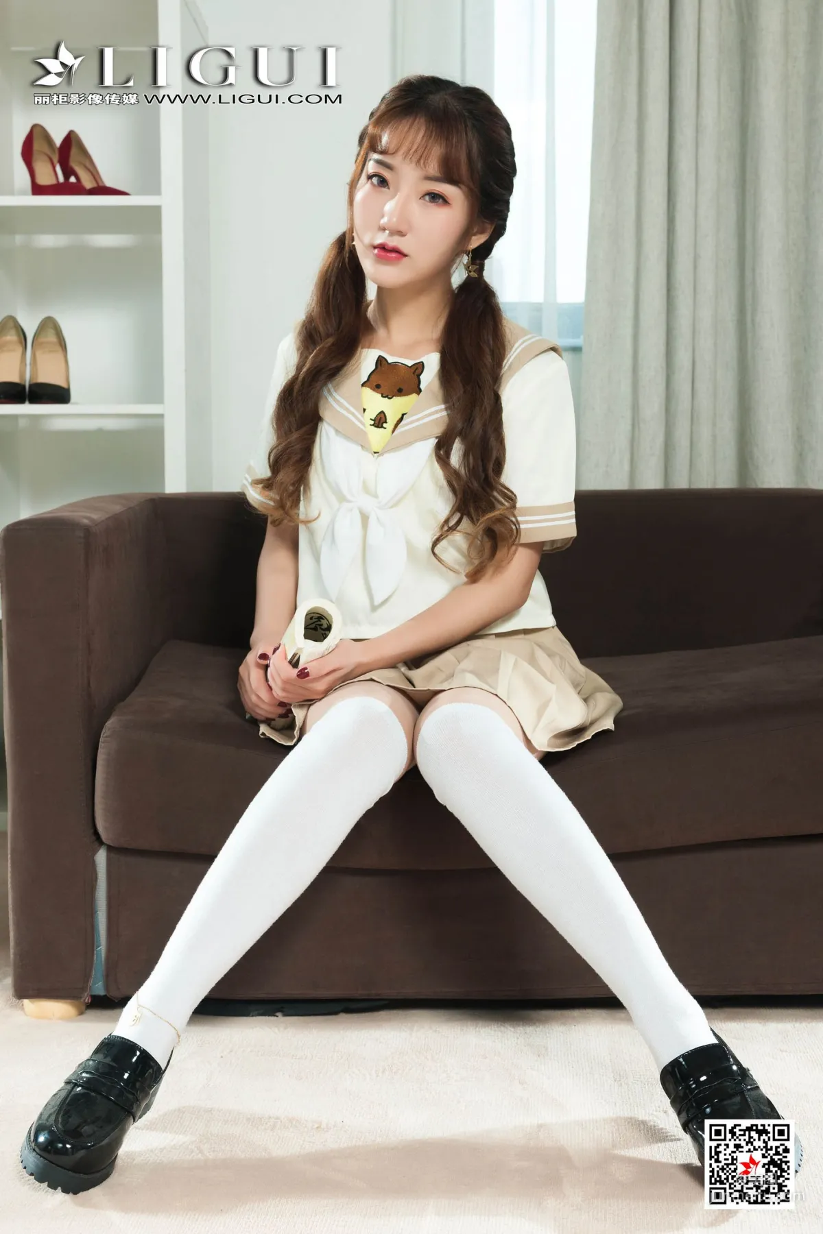 Model 汐汐《女仆变身》 [丽柜Ligui] 写真集12
