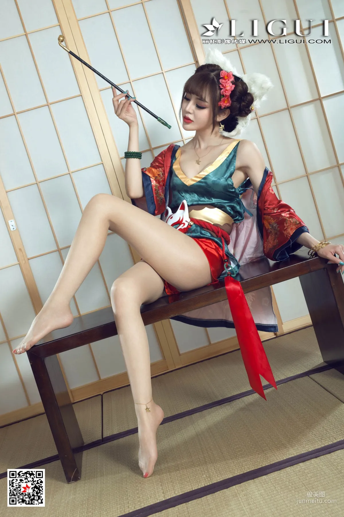 Model 凉儿《古典玉足》 [丽柜Ligui] 写真集9