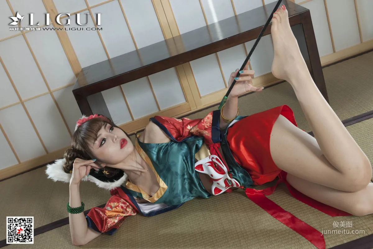 Model 凉儿《古典玉足》 [丽柜Ligui] 写真集46