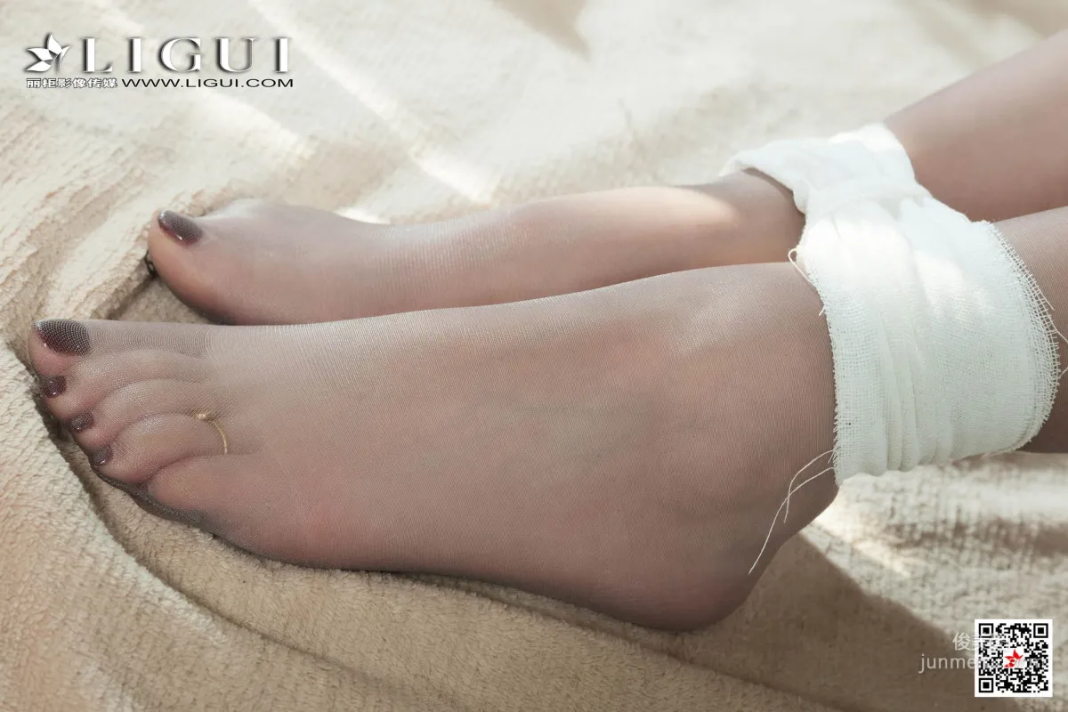 Model 婷婷《美丽的灰丝护士》 [丽柜美束Ligui] 写真集62