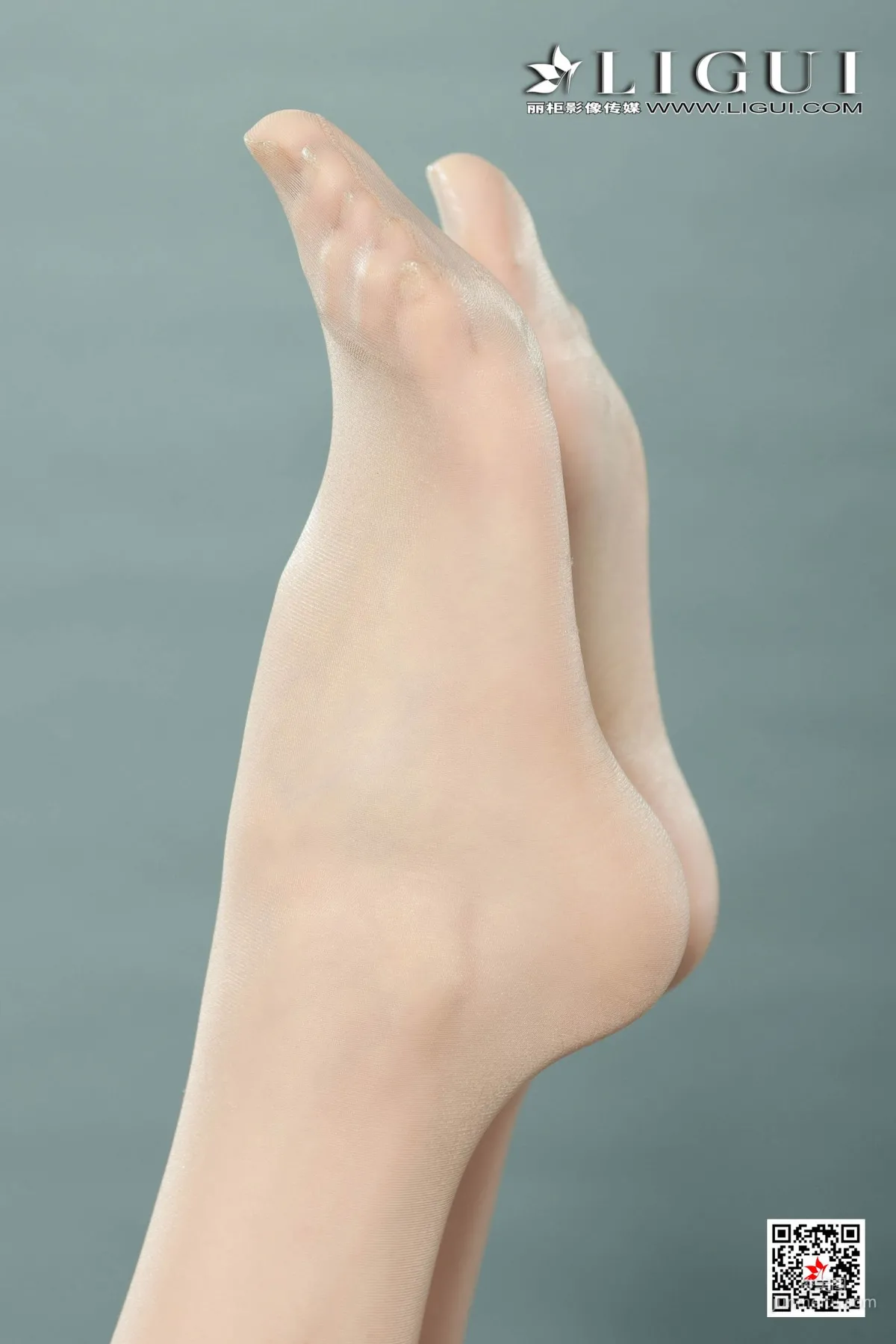 Model 兔子《肉絲超短牛仔熱褲》 [麗櫃Ligui] 網絡麗人 寫真集 10