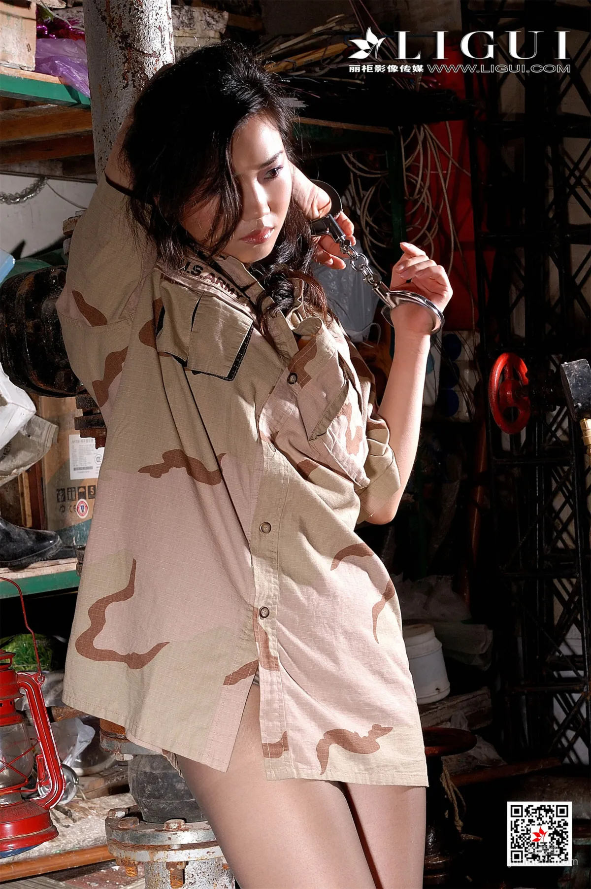 Model 由美《鐐铐繩芤捆綁》 [麗櫃美束Ligui] 寫真集 21