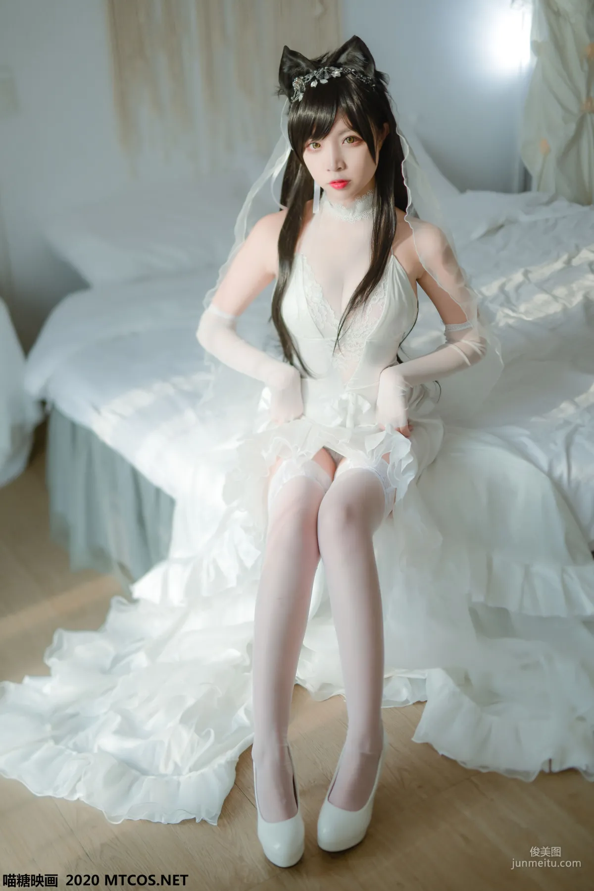 《婚纱爱宕》 [喵糖映画] VOL.100 写真集35