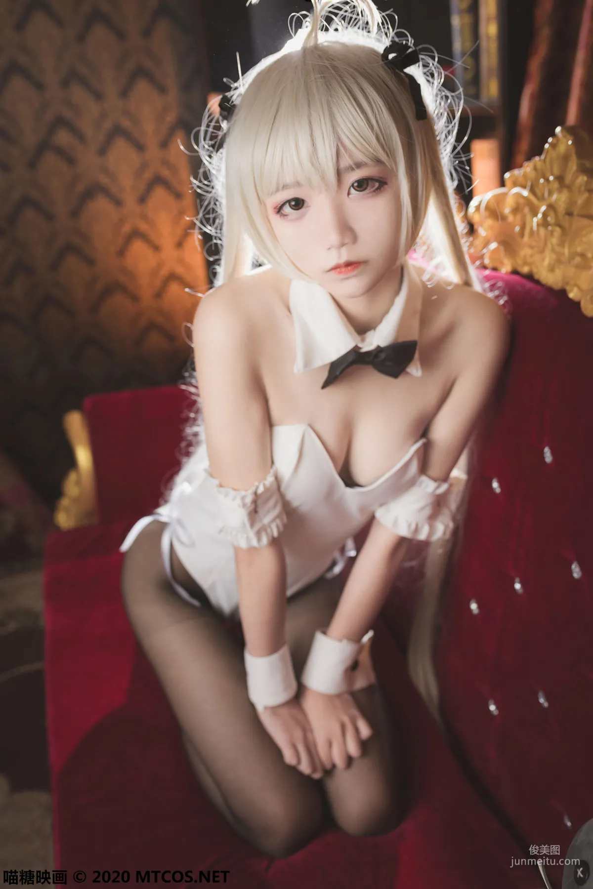 《女仆和兔女郎》 [喵糖映画] VOL.092 写真集2