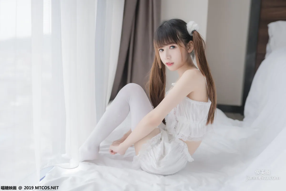 《白丝双马尾》 [喵糖映画] VOL.065 写真集10