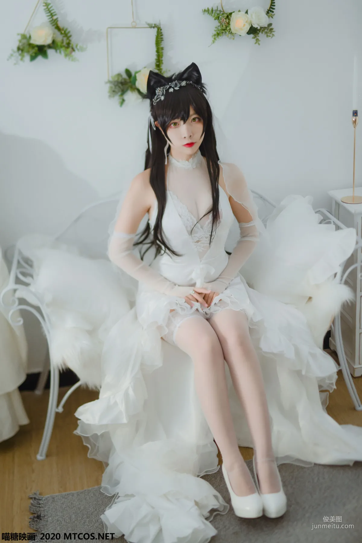 《婚纱爱宕》 [喵糖映画] VOL.100 写真集38