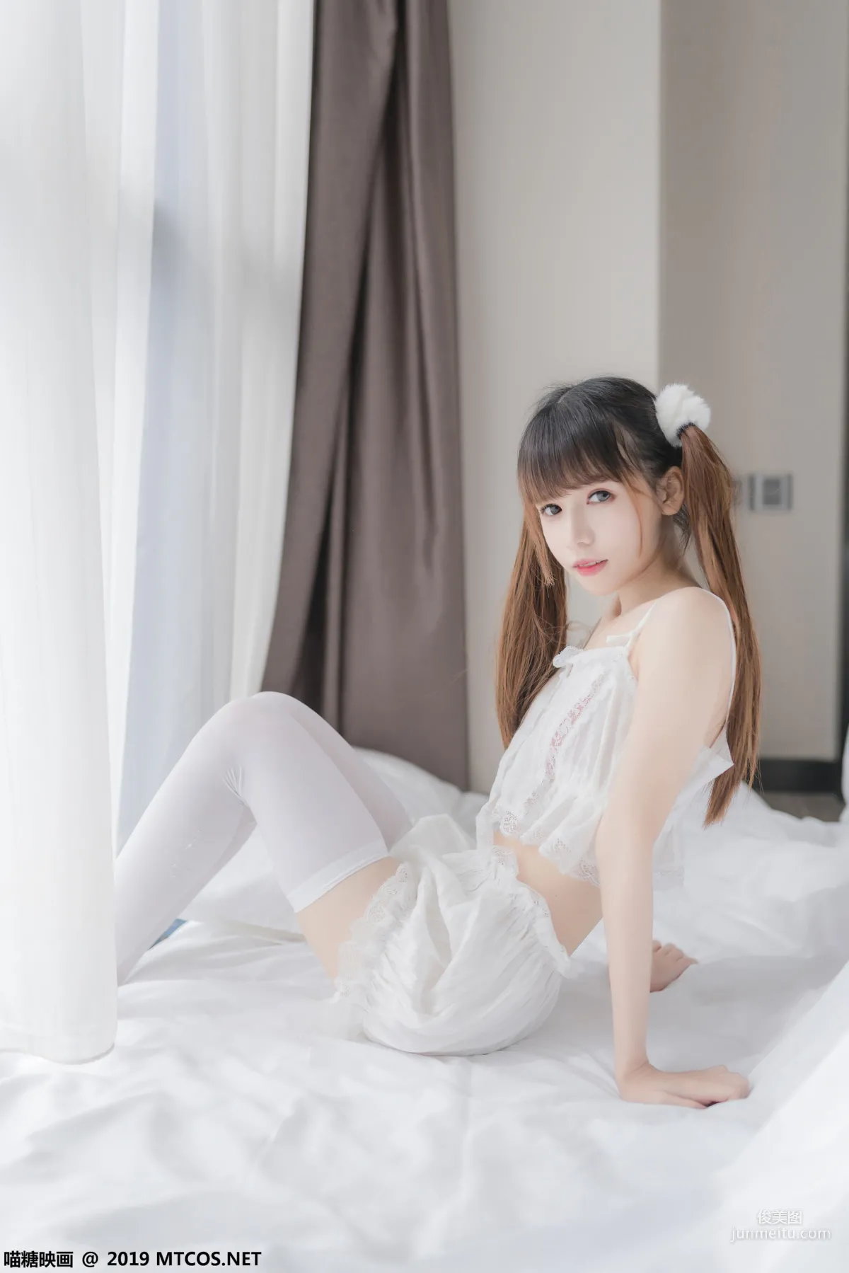 《白丝双马尾》 [喵糖映画] VOL.065 写真集9