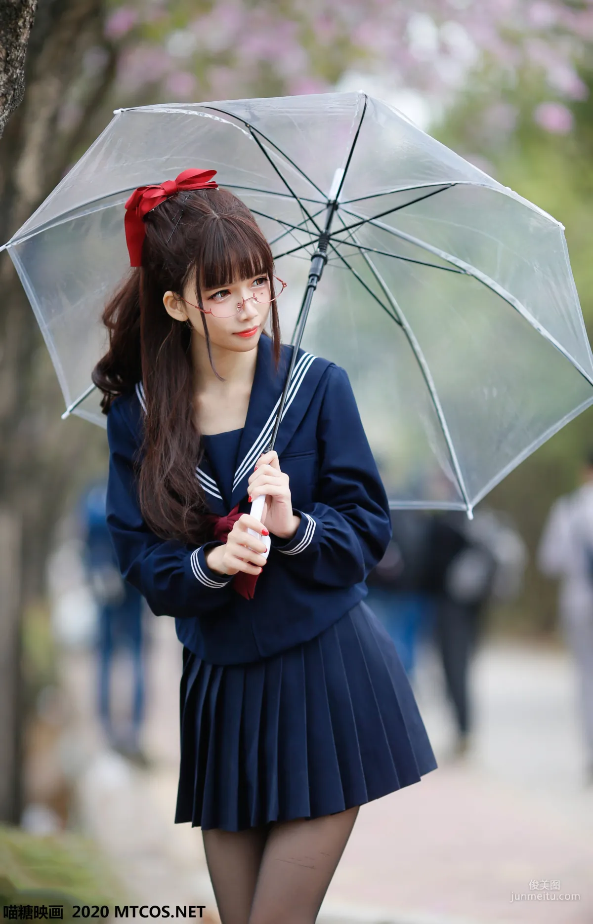 《JK制服少女》 [喵糖映画] VOL.098 写真集9