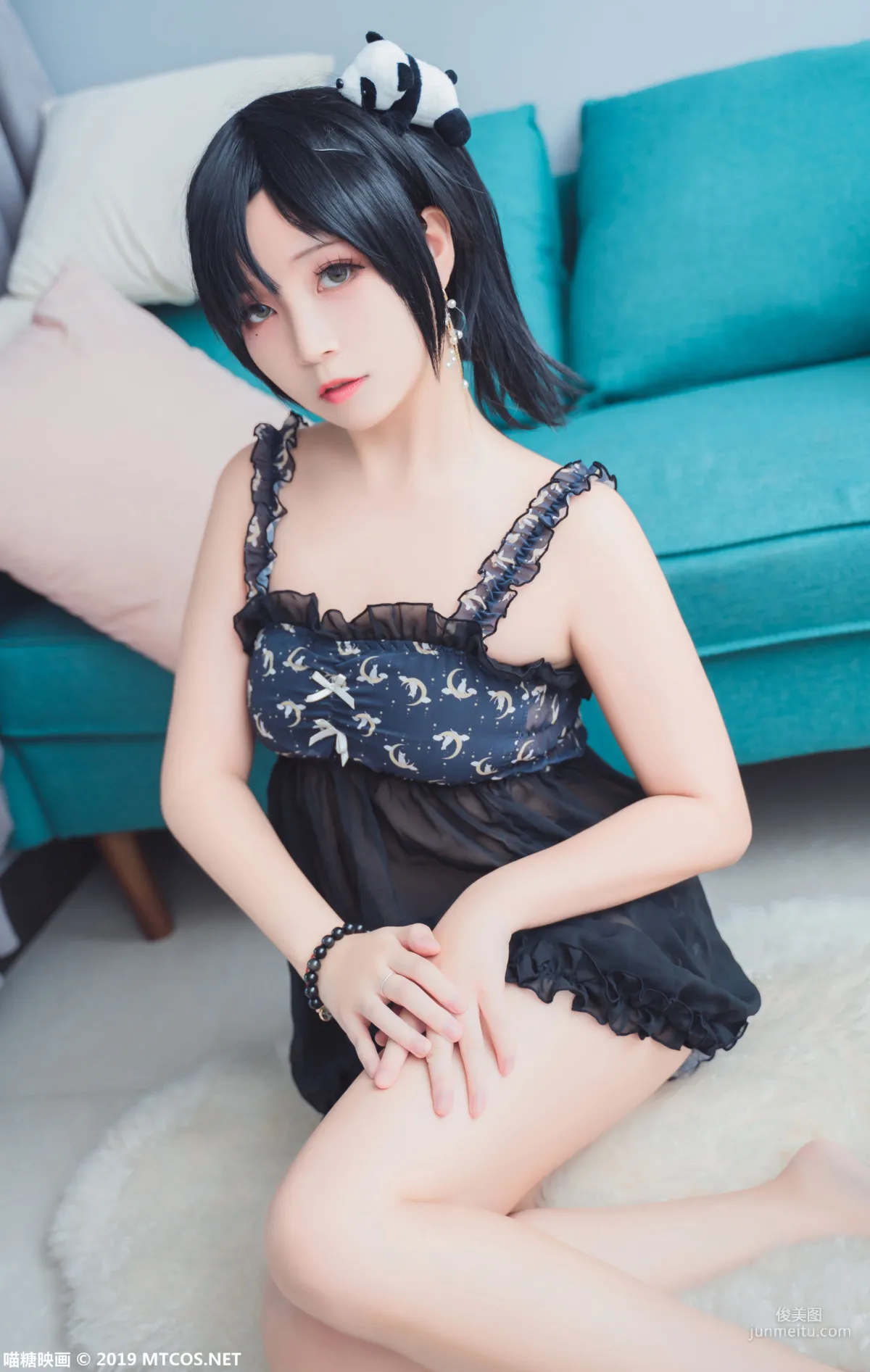 《蕾丝吊带》 [喵糖映画] VOL.063 写真集13