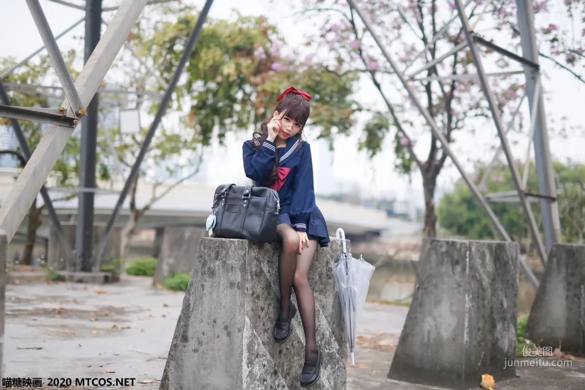 《JK制服少女》 [喵糖映画] VOL.098 写真集10