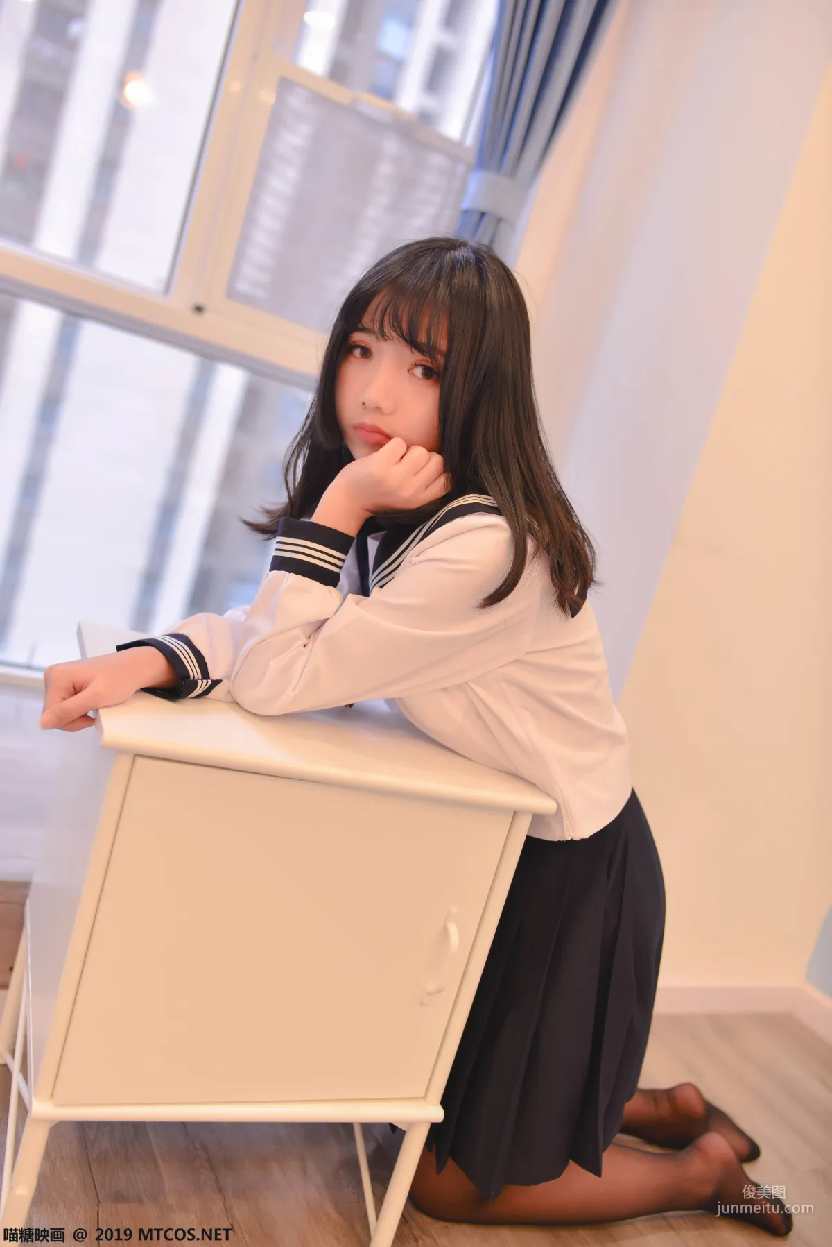《制服下的死水库》 [喵糖映画] VOL.064 写真集13