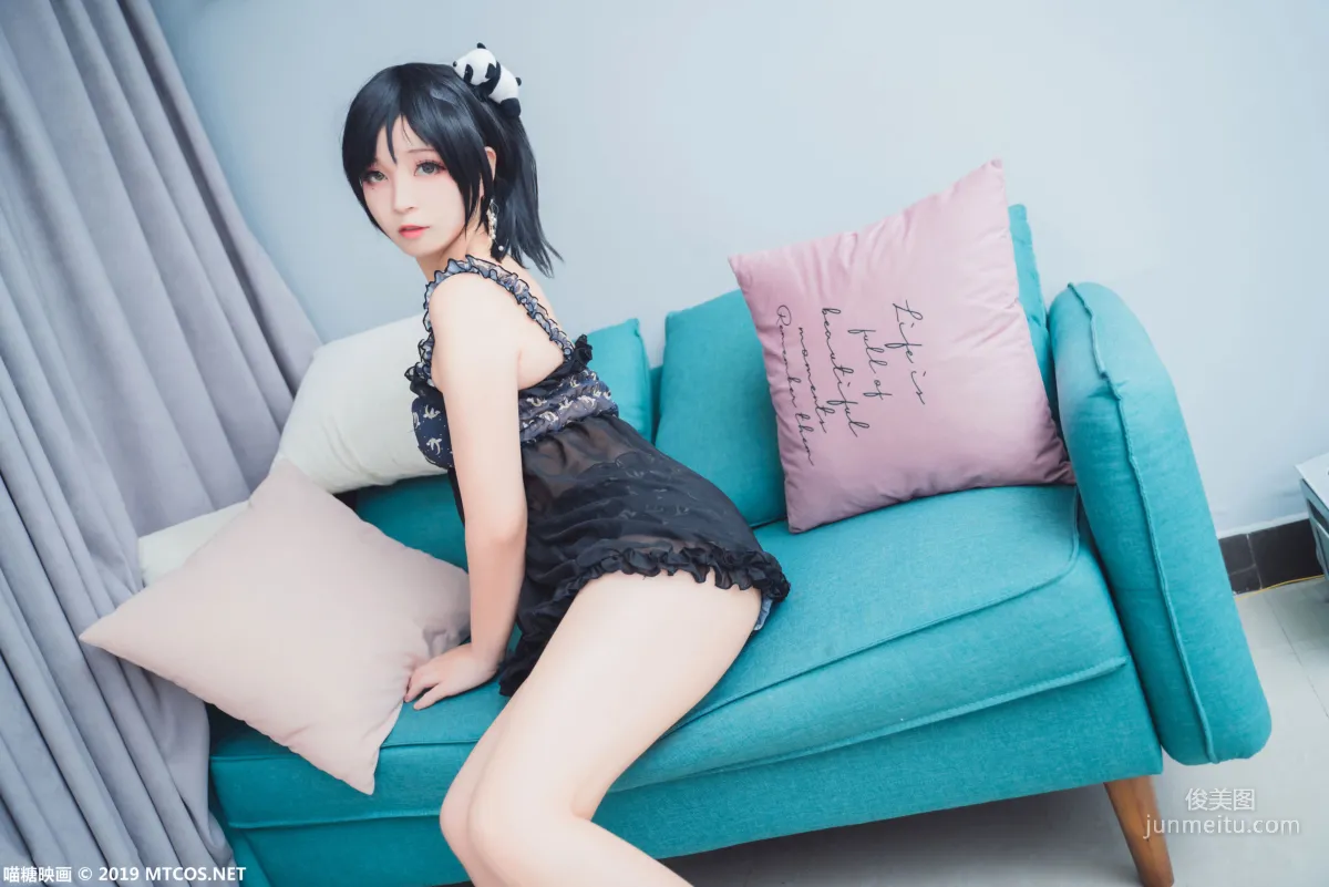 《蕾丝吊带》 [喵糖映画] VOL.063 写真集11