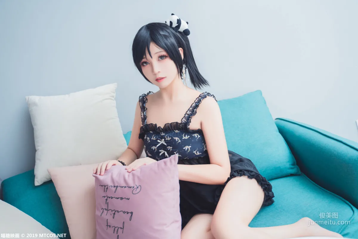 《蕾丝吊带》 [喵糖映画] VOL.063 写真集4