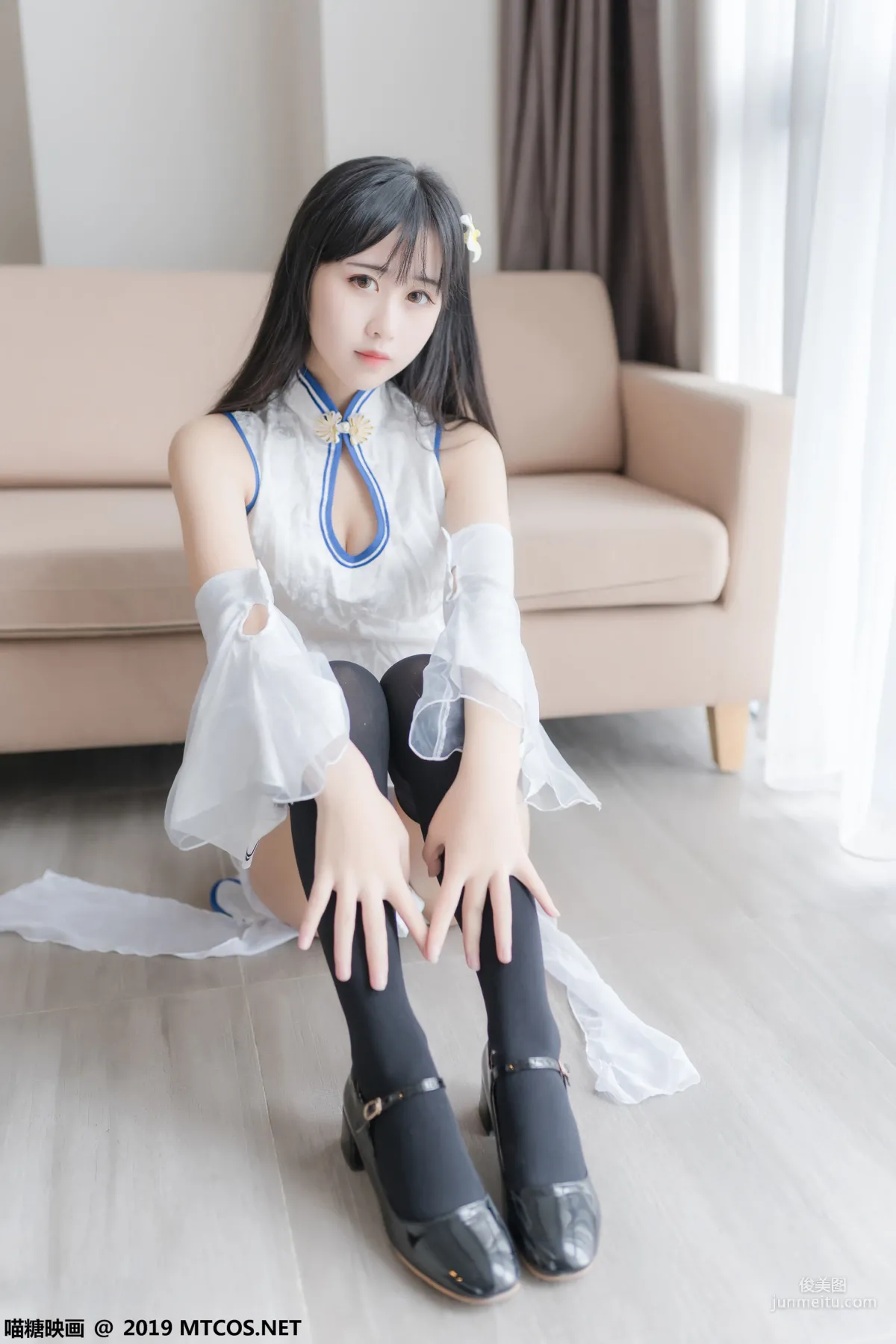 《旗袍半截袜》 [喵糖映画] VOL.066 写真集16