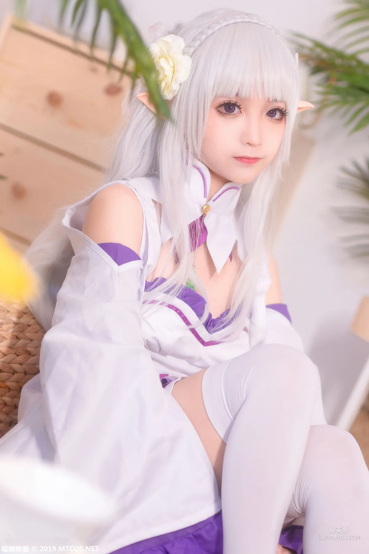 《艾米莉亚》 [喵糖映画] VOL.062 写真集8