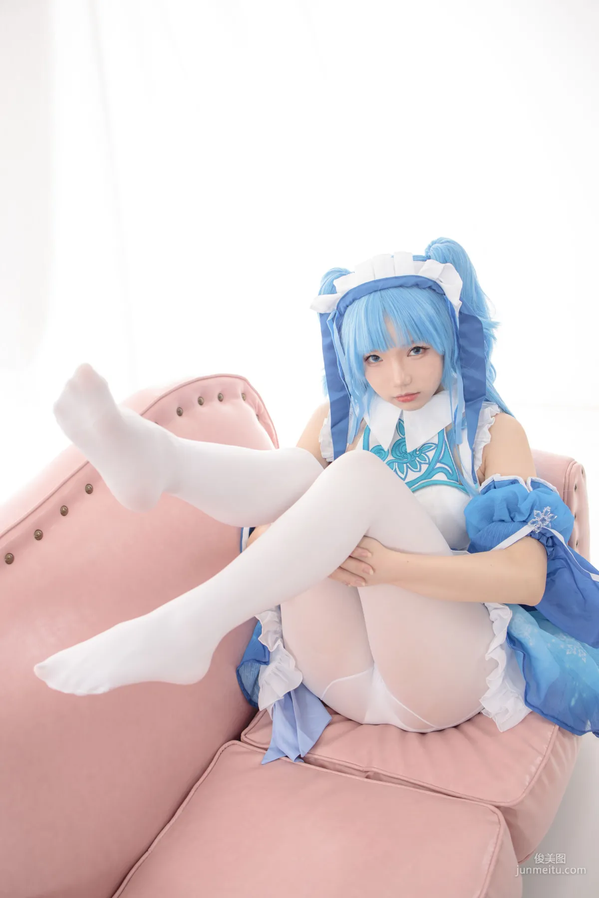 雪晴《珂朵莉 300D白絲》 [森蘿财團] JKFUN-023 寫真集 19
