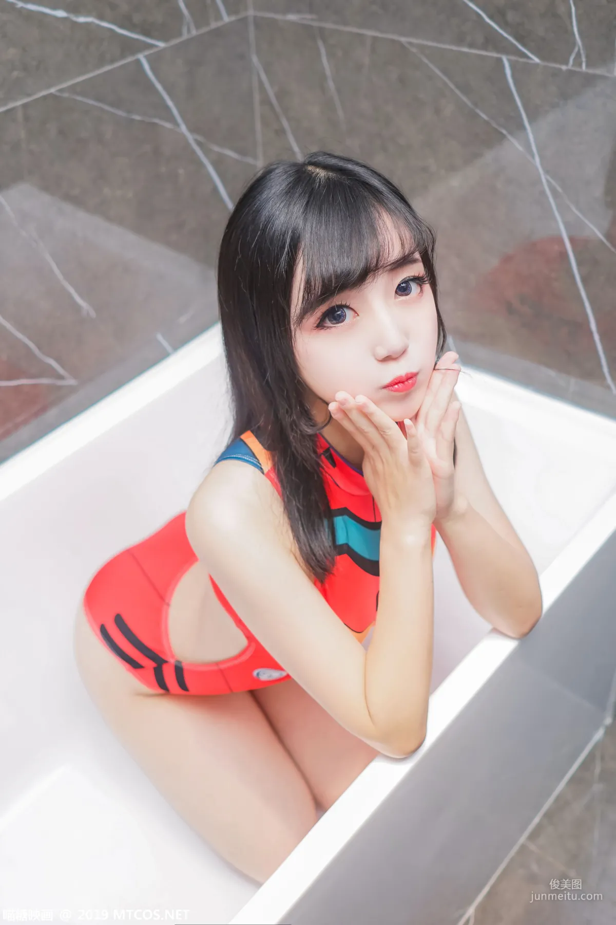 《红色系》 [喵糖映画] VOL.038 写真集1