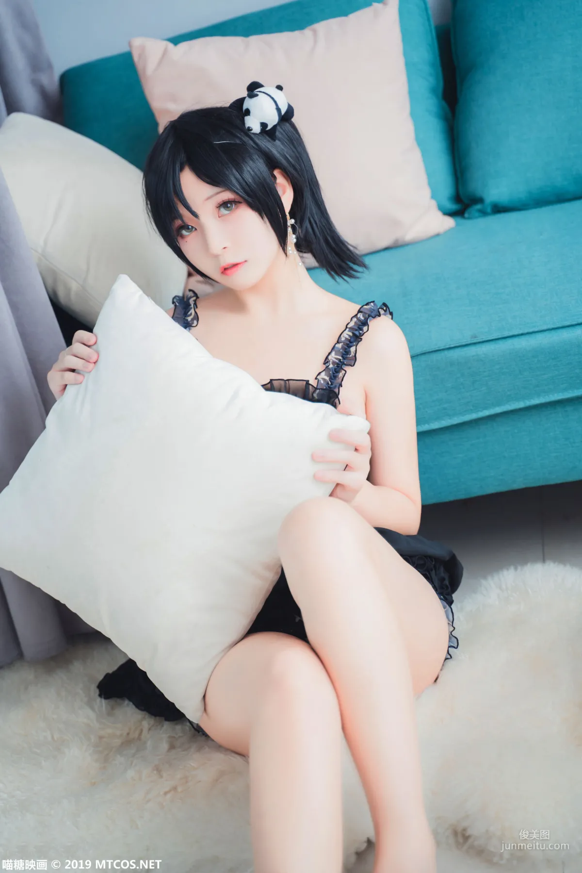 《蕾丝吊带》 [喵糖映画] VOL.063 写真集1