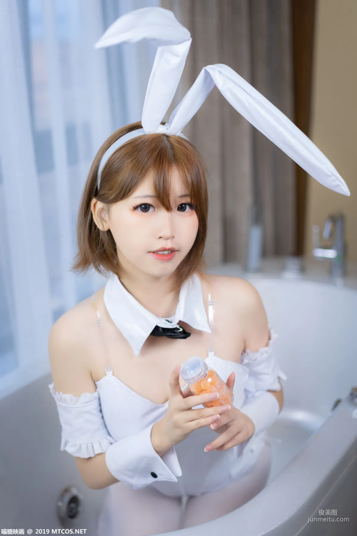 《白色兔女郎》 [喵糖映画] VOL.041 写真集1