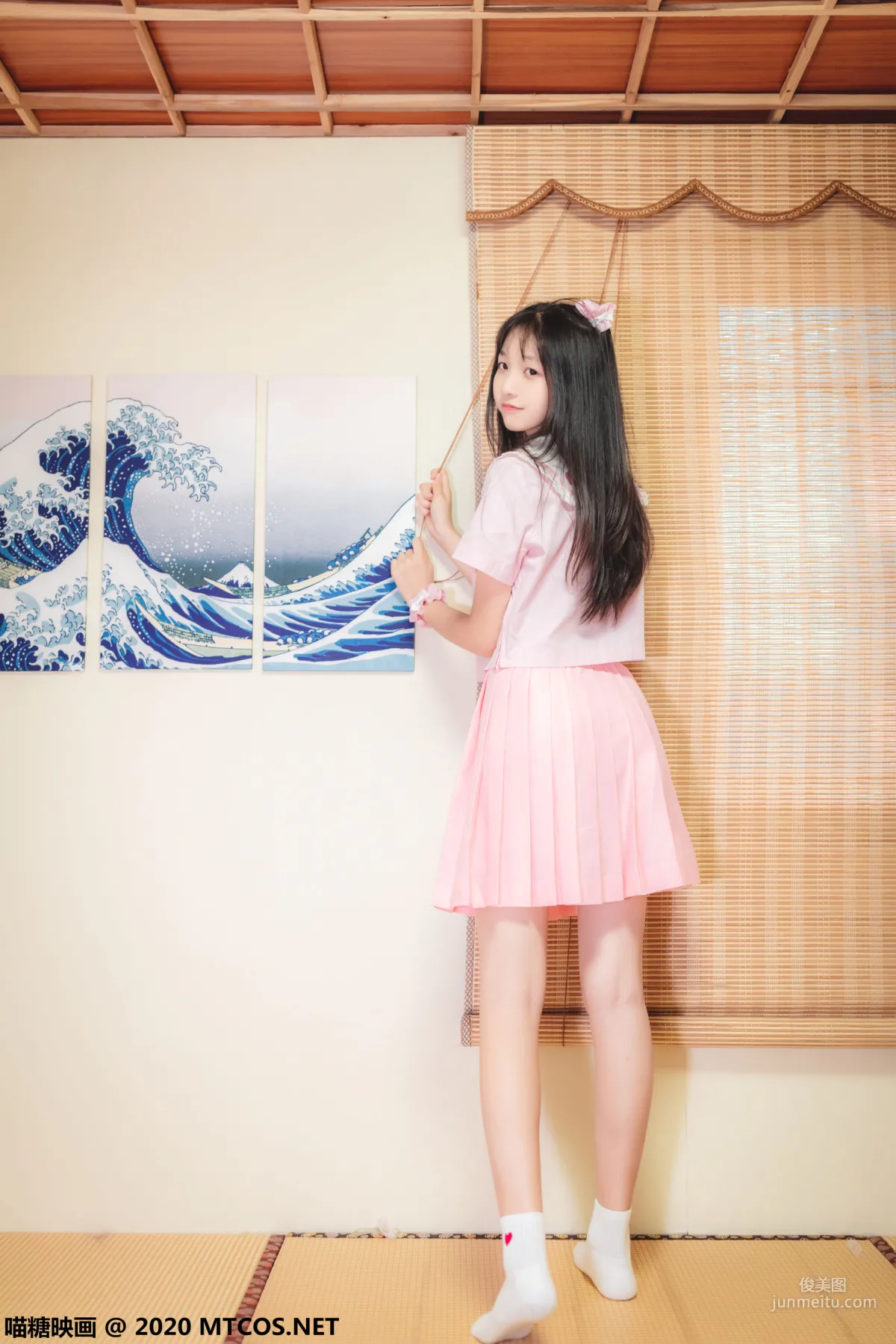 《日系粉色JK》 [喵糖映画] VOL.087 写真集14