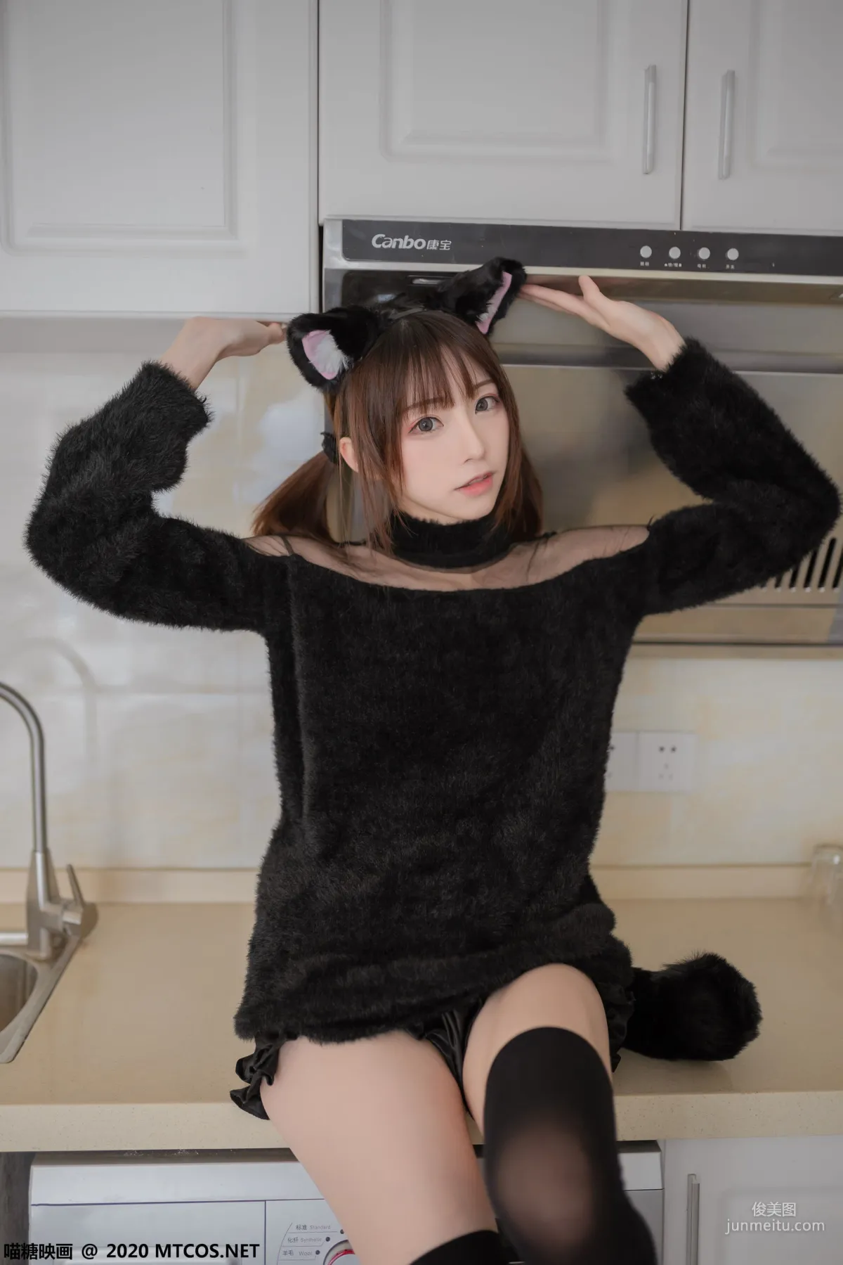 《黑喵女友》 [喵糖映画] VOL.081 写真集16