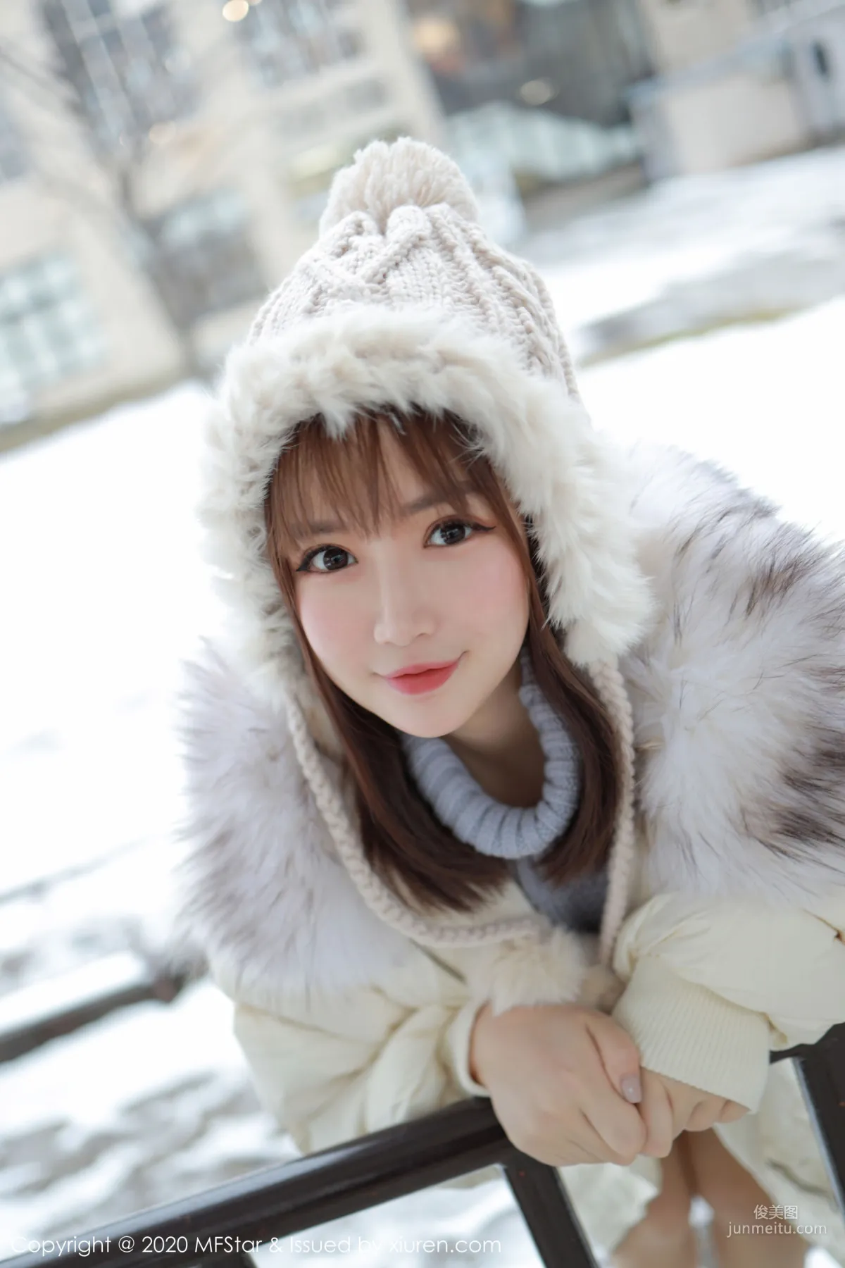 恩率babe《性感開背毛衣系列》 [模範學院MFStar] Vol.262 寫真集 3