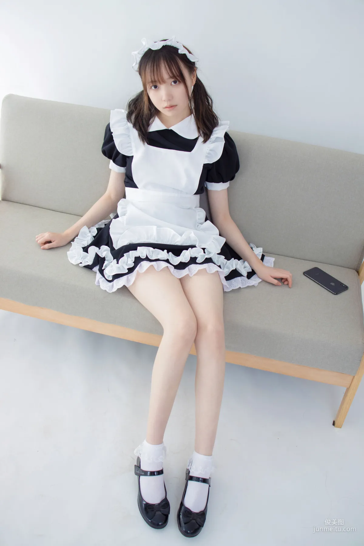 Aika《蕾丝花边短袜女仆》 [森萝财团] JKFUN-053 写真集7