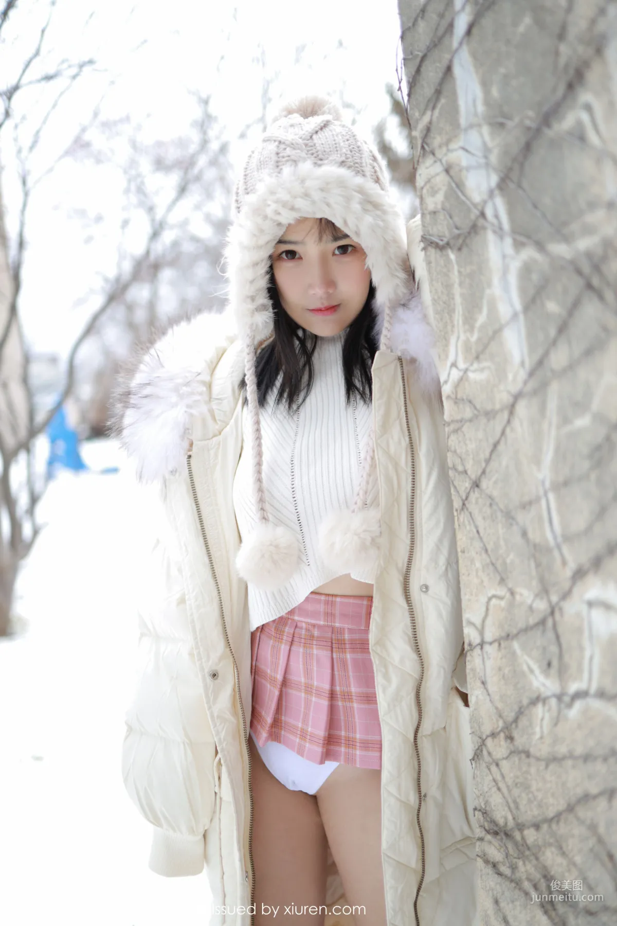 徐微微mia《冰天雪地街拍》 [模範學院MFStar] Vol.246 寫真集 50