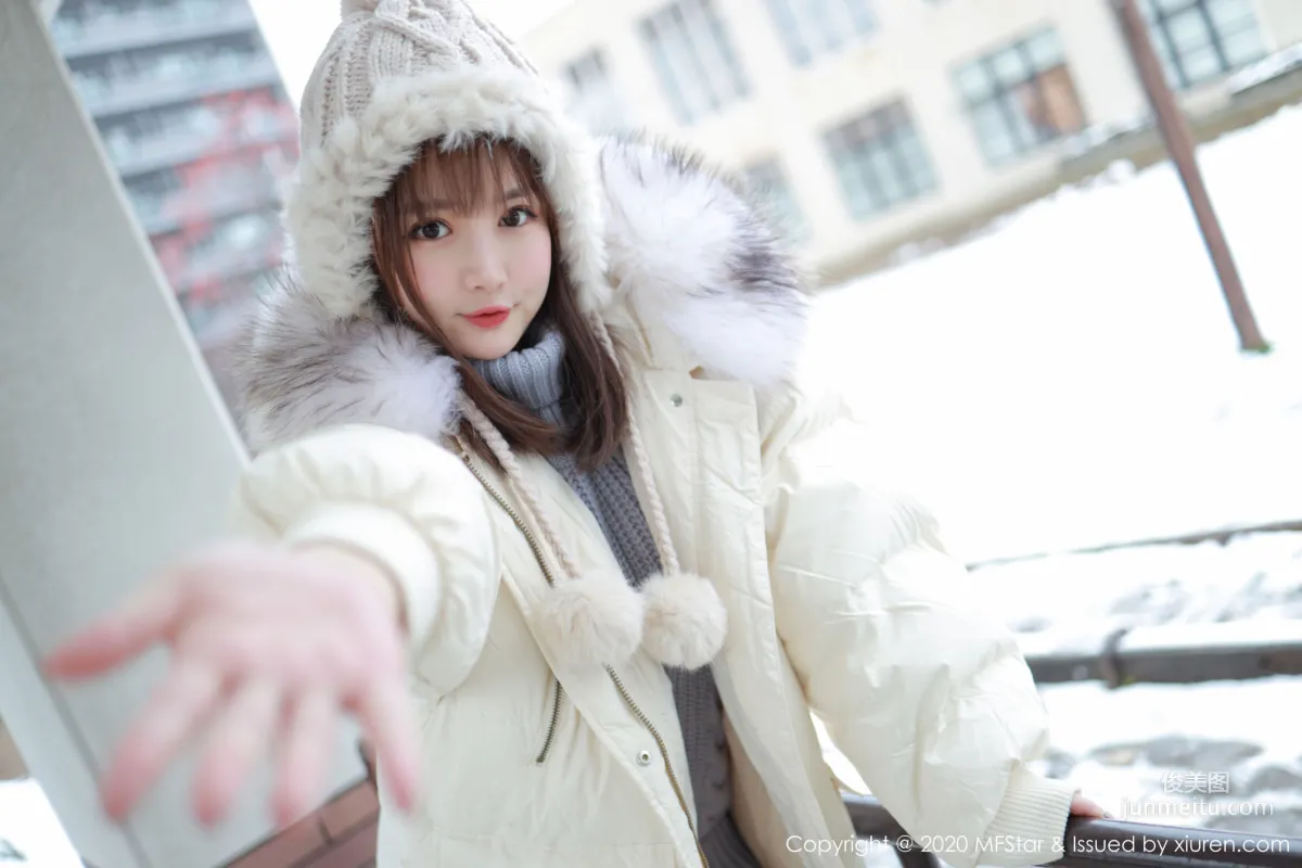恩率babe《性感開背毛衣系列》 [模範學院MFStar] Vol.262 寫真集 19