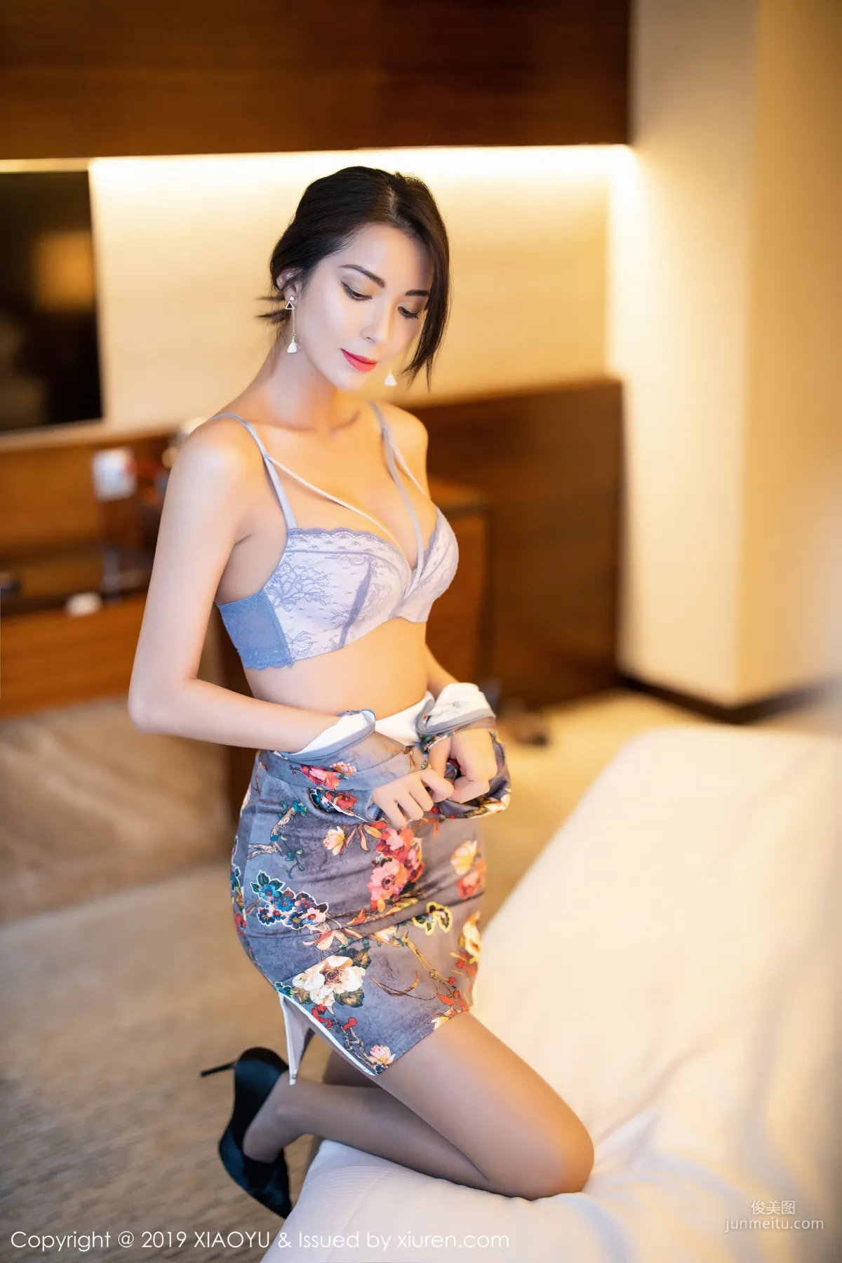 Carry《古典韻味旗袍絲襪美腿》 [語畫界XIAOYU] Vol.196 寫真集 44
