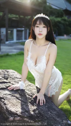 朱可兒Flower《室外草次镂空吊裙系列》 [美媛館MyGirl] Vol.423 寫真集